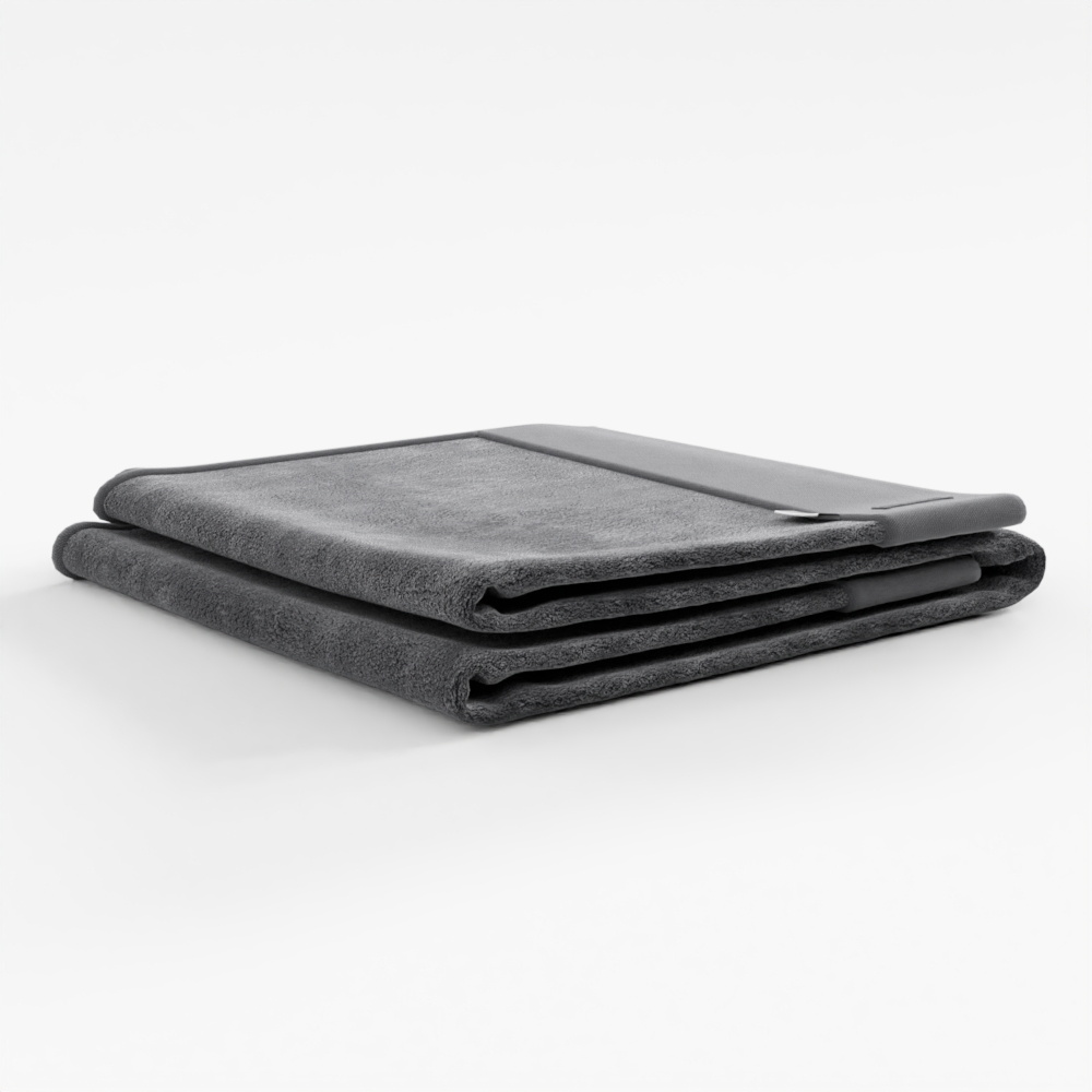 Khăn tắm màu xám đậm