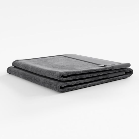 Khăn tắm màu xám đậm