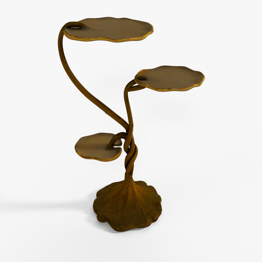 Lilienblatt-Beistelltisch