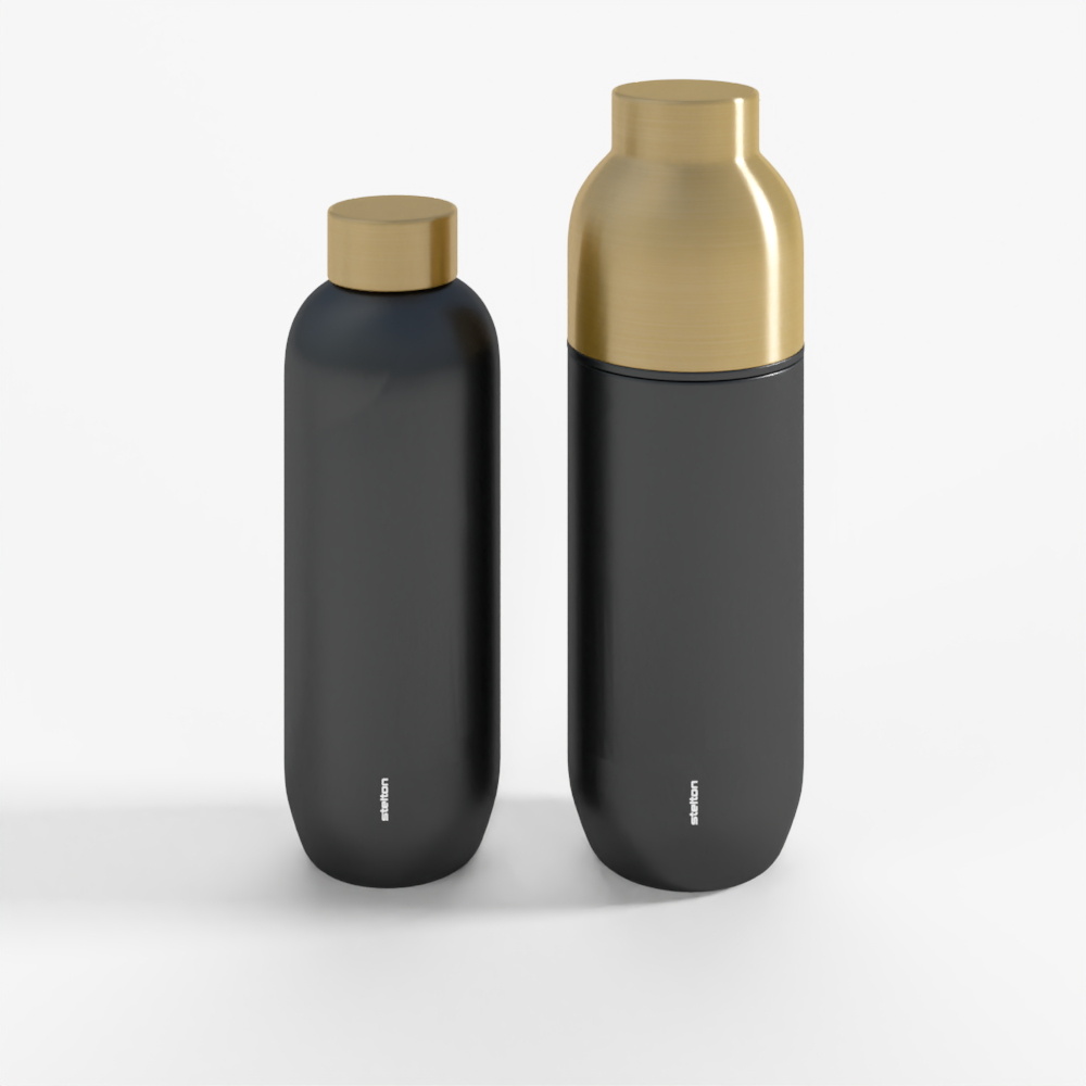 Water and Thermo Bottle