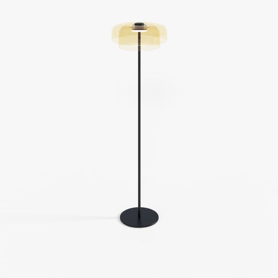 Lámpara de Pie de Cristal Levels