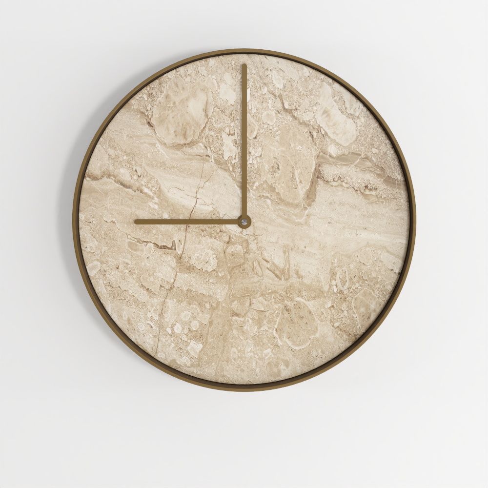 벽걸이형 스틸 시계