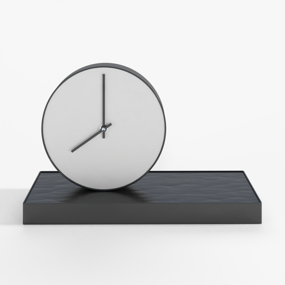 Table Clock with Mirror