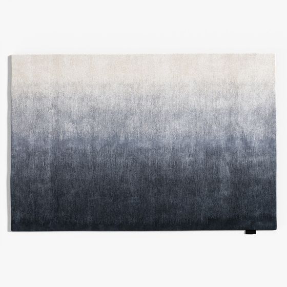 그라데이션 러그 블루 카펫