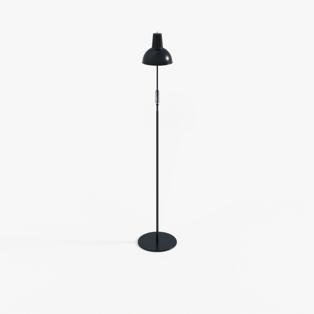 Lampe sur Pied à Balancier à Ressort