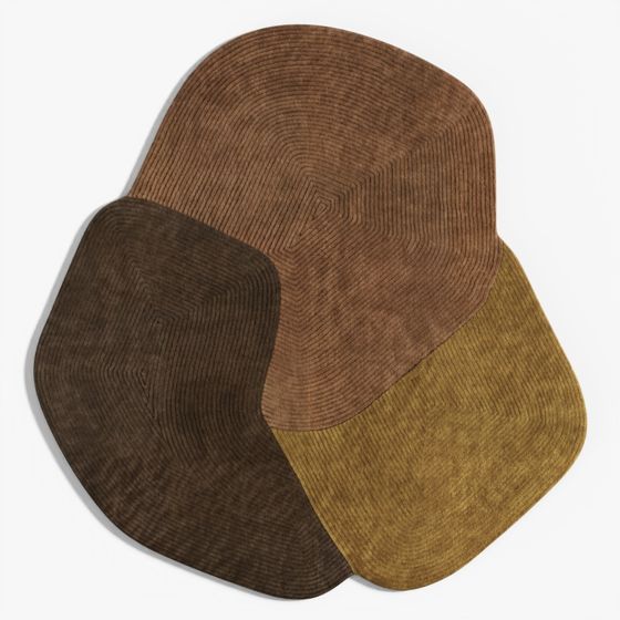 Tapis en Laine Tumulus