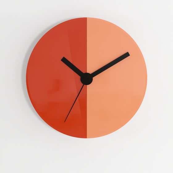 Reloj de Acero de Pared