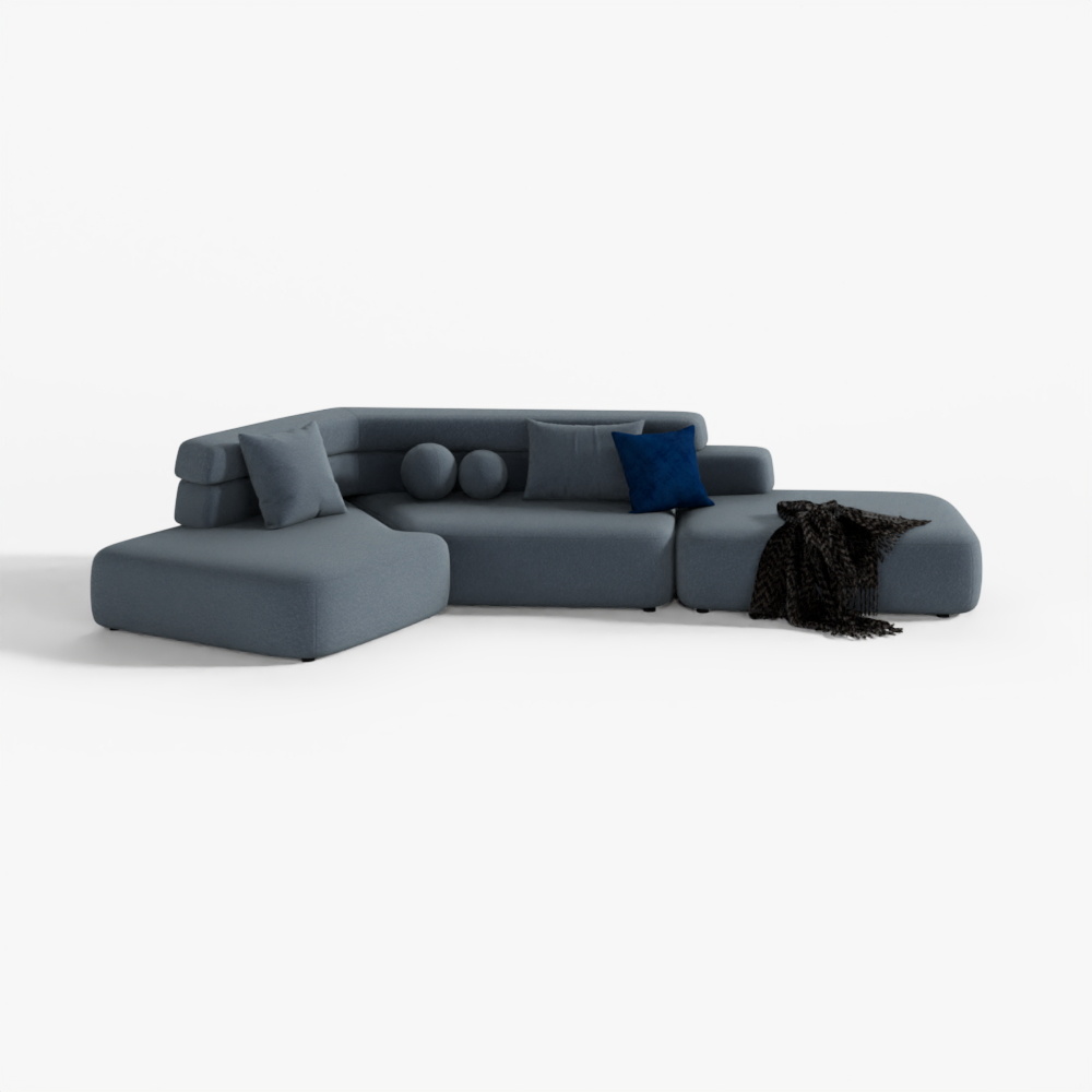 Французский изогнутый обеденный и гостиной диван