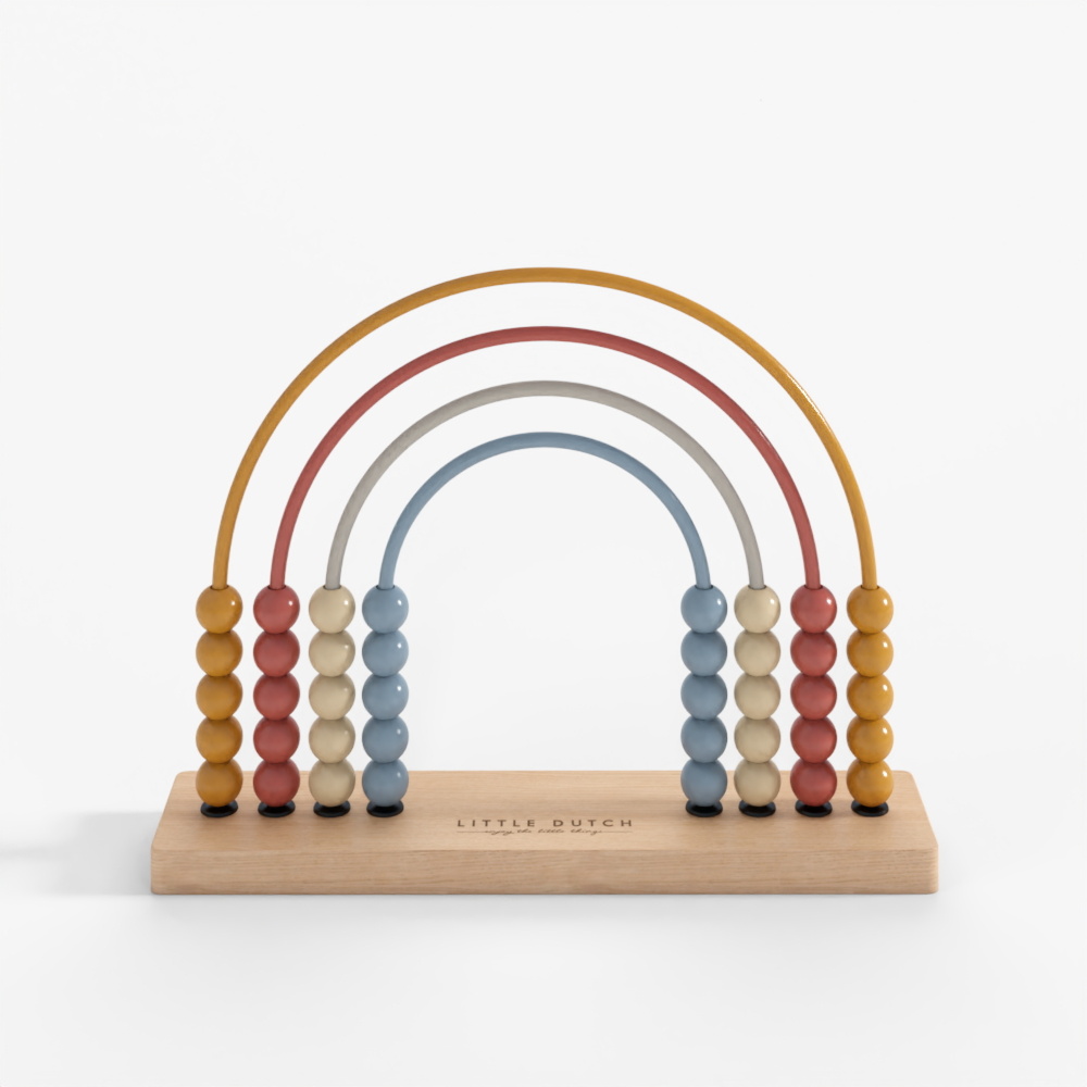 彩虹自然純玩具算盤