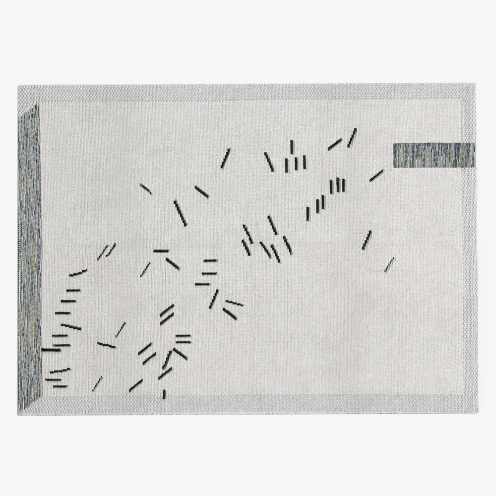 Tappeto soggiorno francese metà secolo