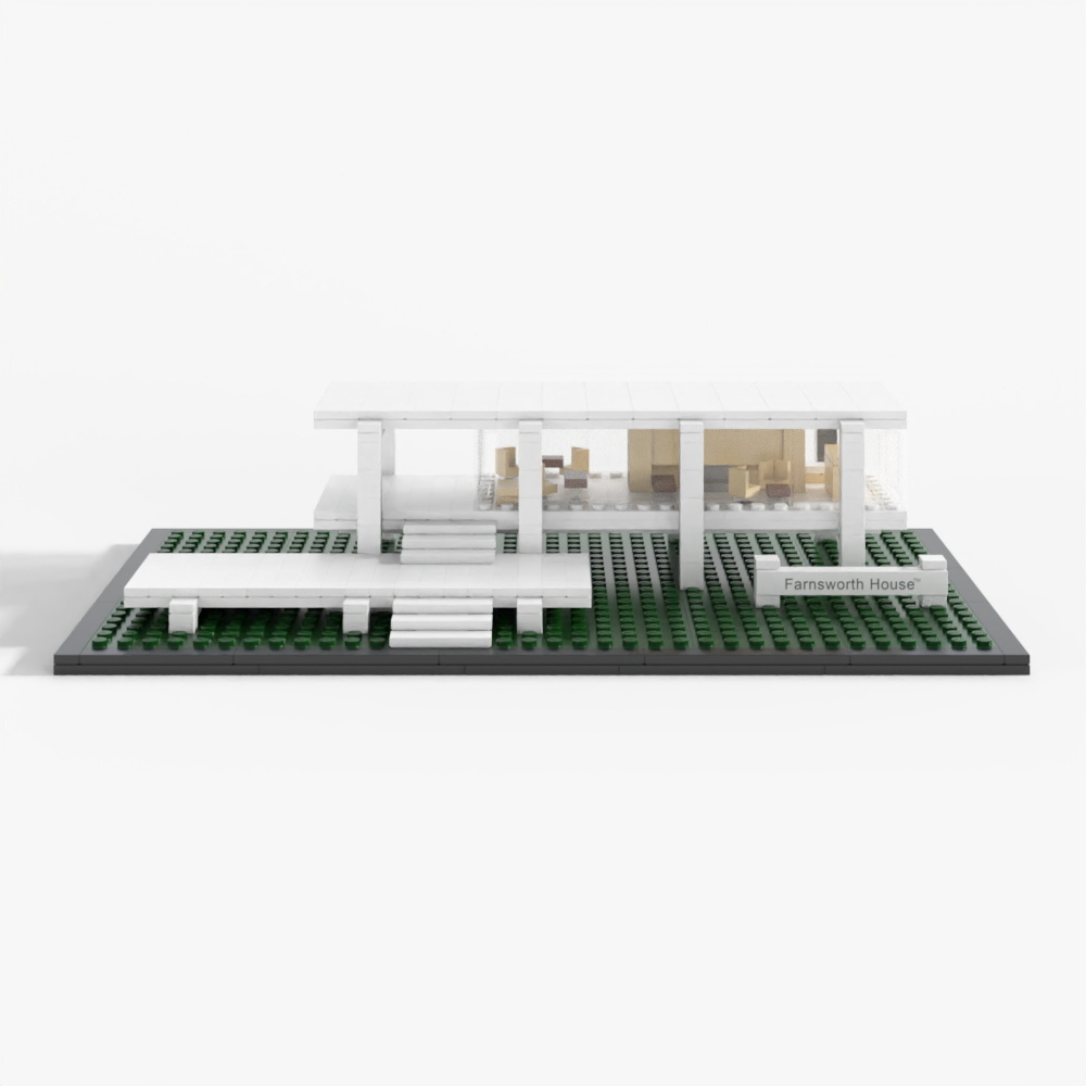 Lego Farnsworth House