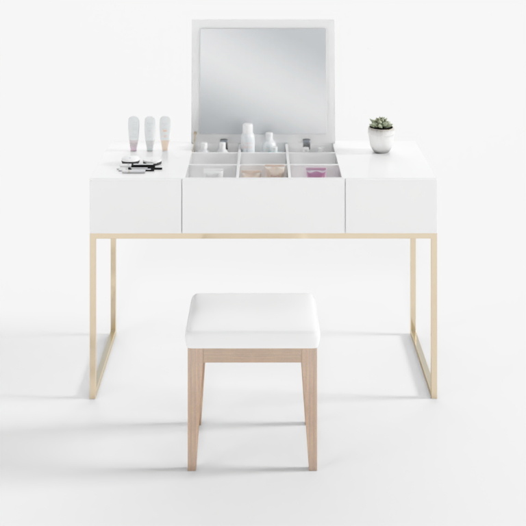 kujiale-cool house music-dressing table combination