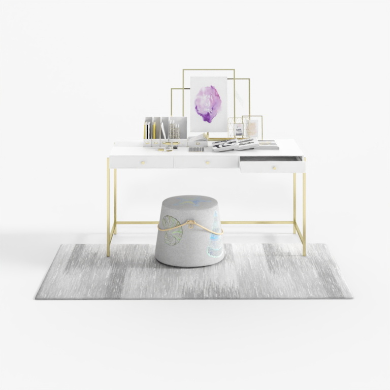 kujiale-cool house music-dressing table-3 combination