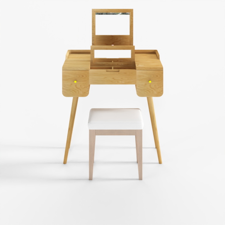 Modern Minimalist Dressing Table 3D model