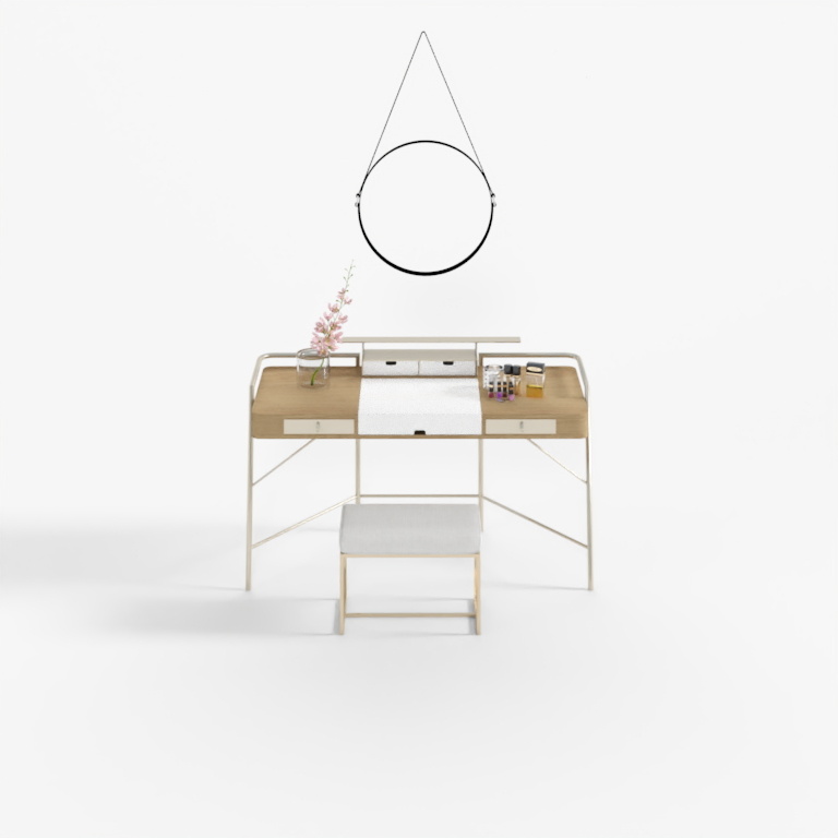 kujiale-cool house music-dressing table-1 combination