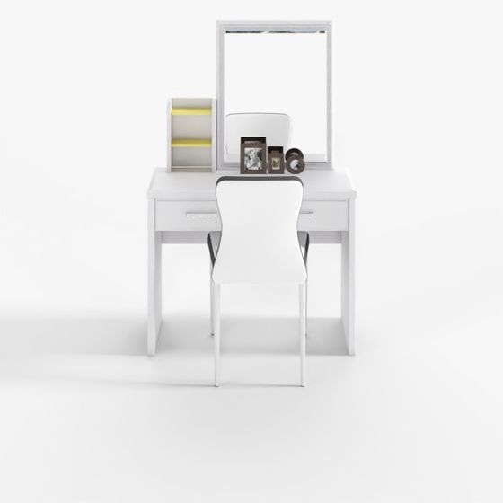 Minimalist Vanity Table 3D model for Modern Interiors