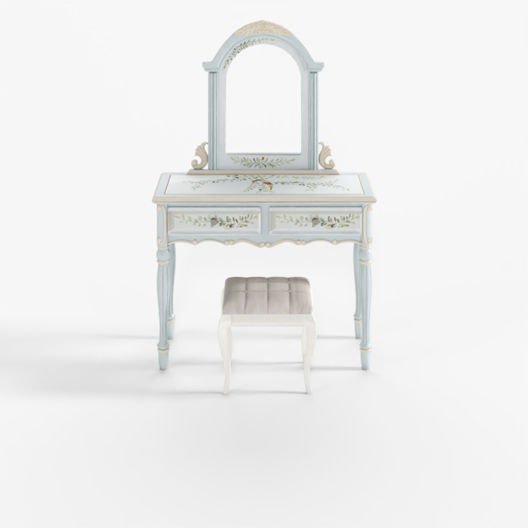 Bộ Bàn Trang Điểm Vẽ Tay Lafimani Mỹ SHC001