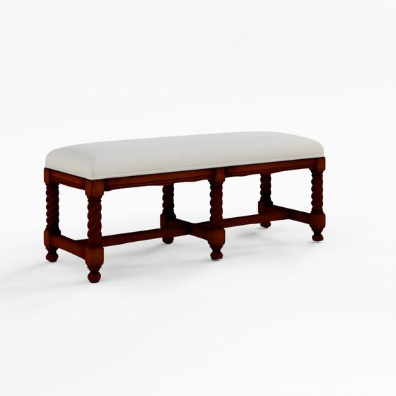 バーリー ツイスト ベンチ 55_