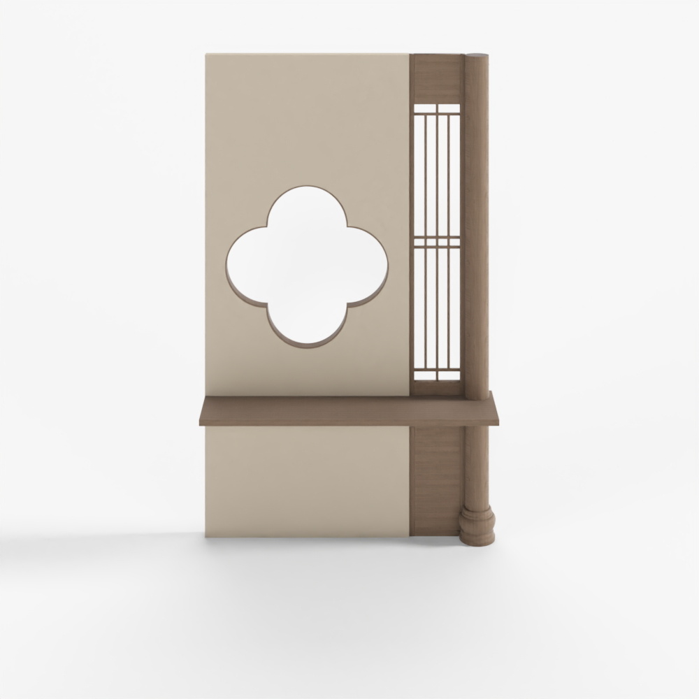 Neue chinesische Song-Stil ästhetischer Wohnzimmer-Raumteiler