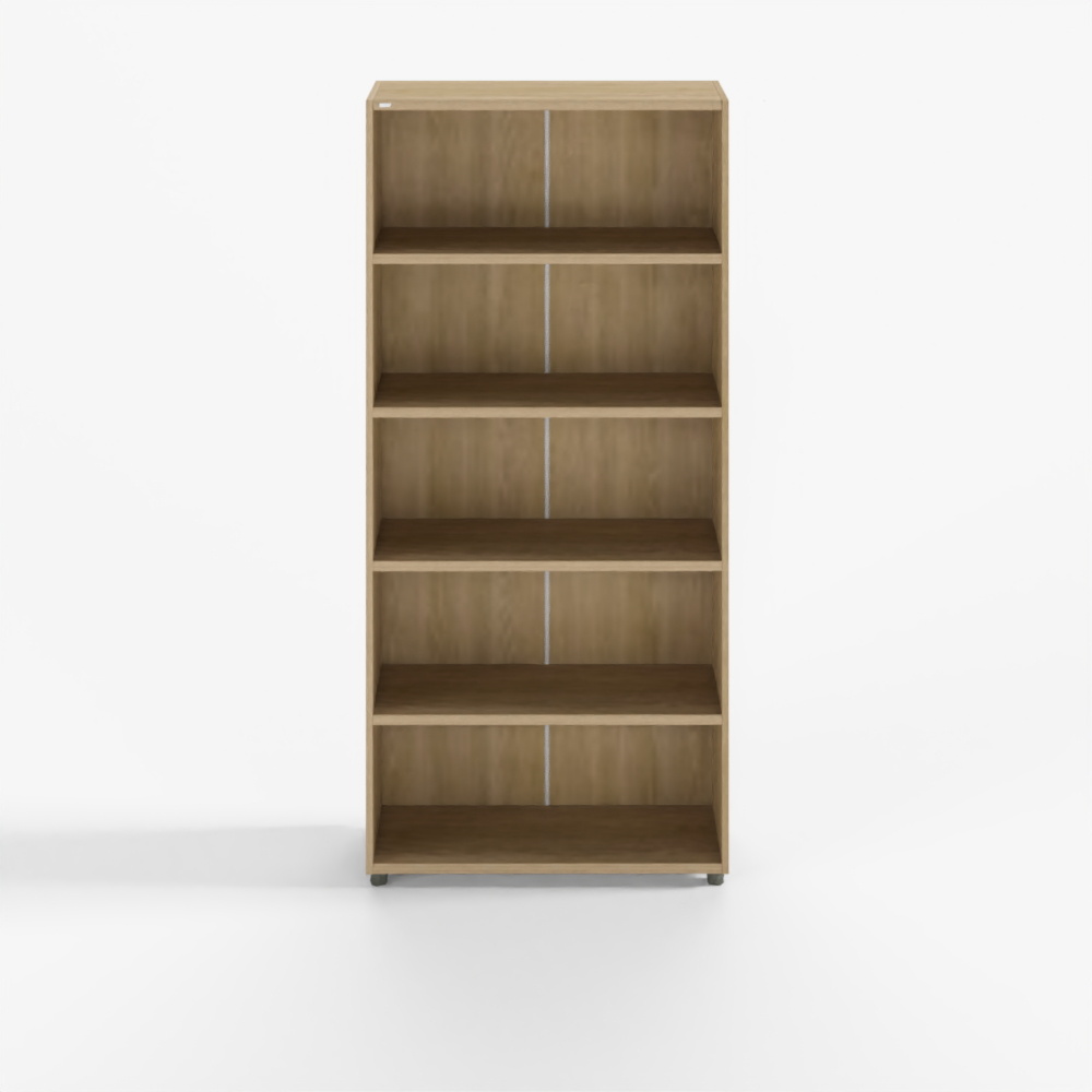 Tủ sách gỗ 5 tầng Desker W800-MACMAC