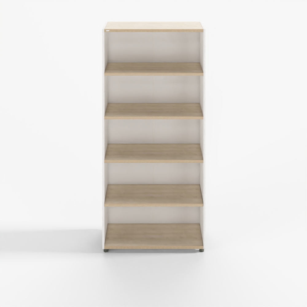 Глубокая деревянная полка Desker W800 5 уровней - MLWW