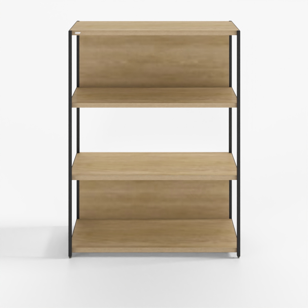 Tủ sách thép 3 tầng Desker W800-MACFK