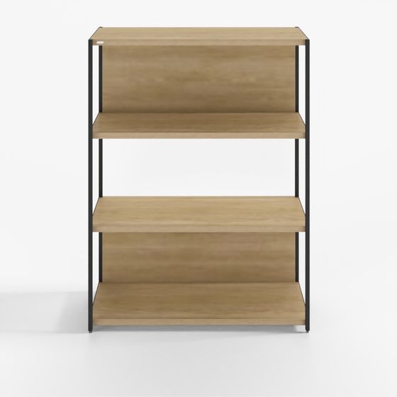 Tủ sách thép 3 tầng Desker W800-MACFK