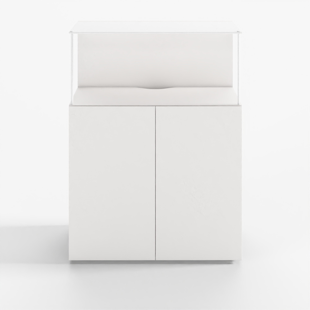 Desker H1070 3-stufiges Stahlregal (2-stufige Tür) - WWCR