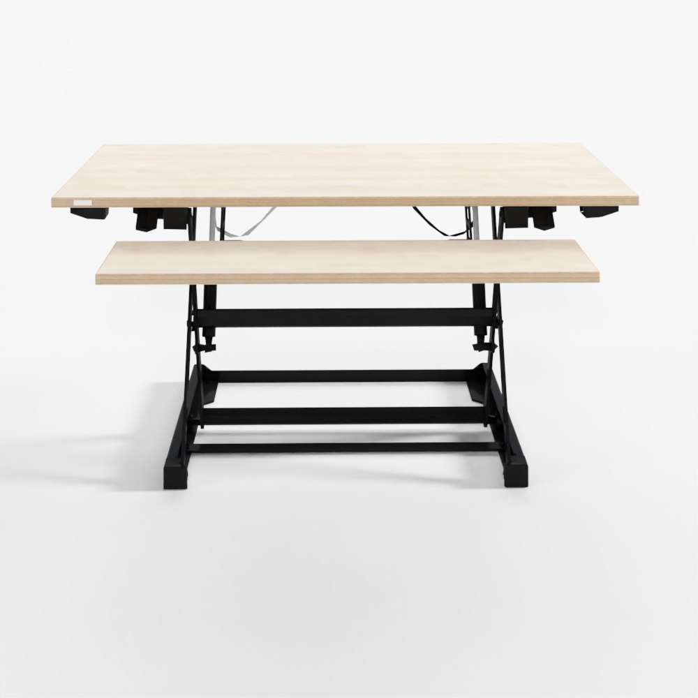 Desker W900xD500 Standing Desk (Keyboard Tray) - MLFK