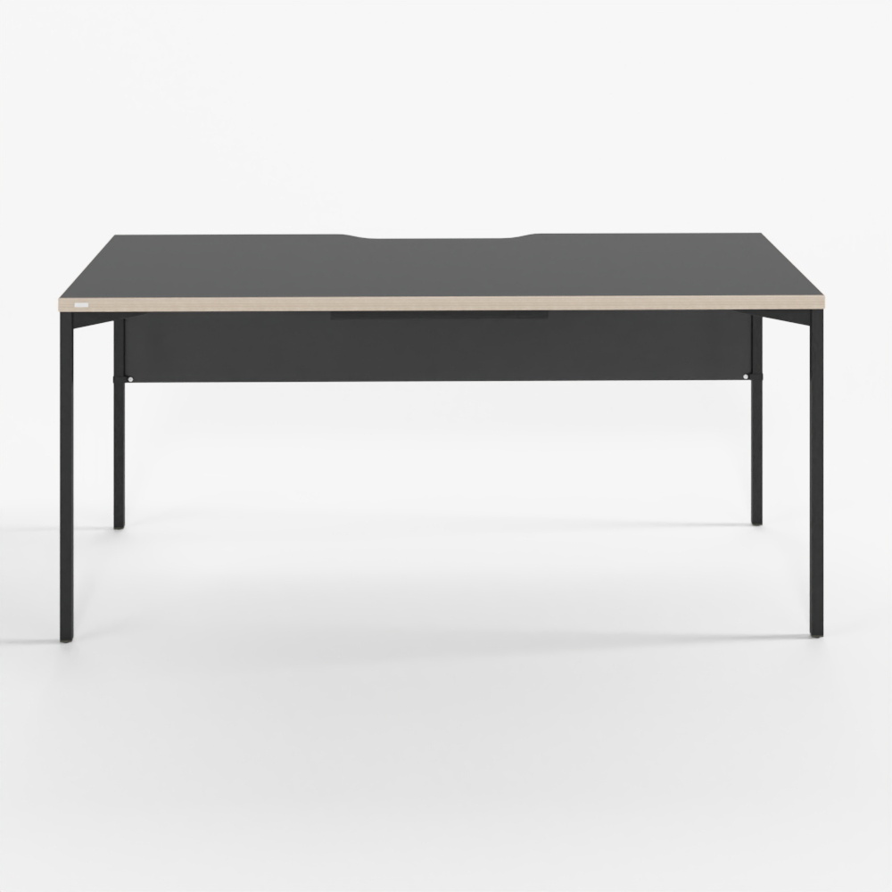 Стол с нижней панелью для приватности Desker W1600xD700 2.0 - FKFK