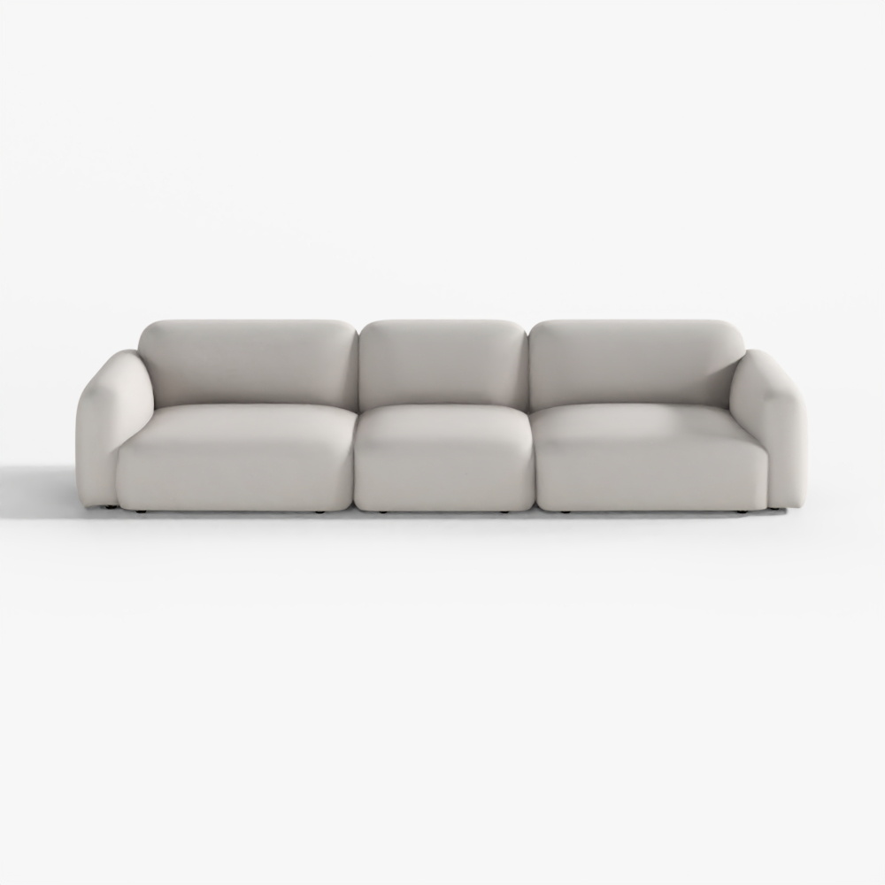 Sofa Vải Hyundai Livart Ond 4 Chỗ Kiểu Rộng