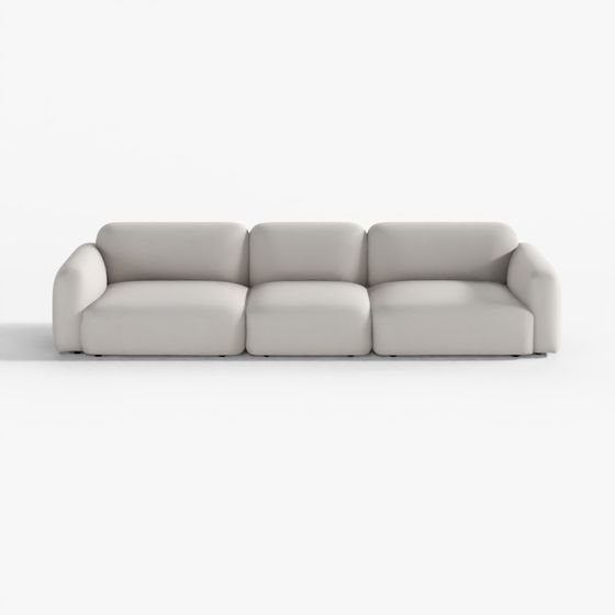 Sofa Vải Hyundai Livart Ond 4 Chỗ Kiểu Rộng
