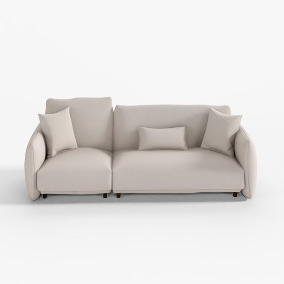 Sofa vải Hyundai Livart Gravel cho 3 người