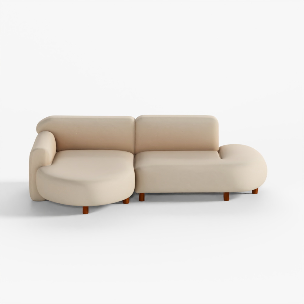 Sofa Vải Hyundai Livart Macadamia 3 Người Kiểu Ghế Sofa