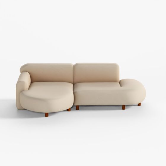 Sofa Vải Hyundai Livart Macadamia 3 Người Kiểu Ghế Sofa