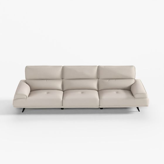 Sofa da tự nhiên Hyundai Livart Rir 3 chỗ tiêu chuẩn