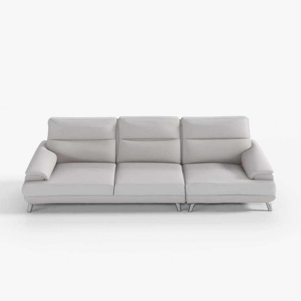 Sofa da tự nhiên 3 chỗ Hyundai Livart Brutus
