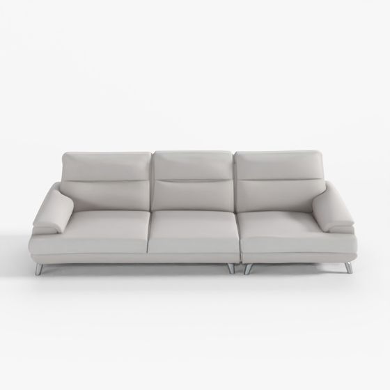 Sofa da tự nhiên 3 chỗ Hyundai Livart Brutus