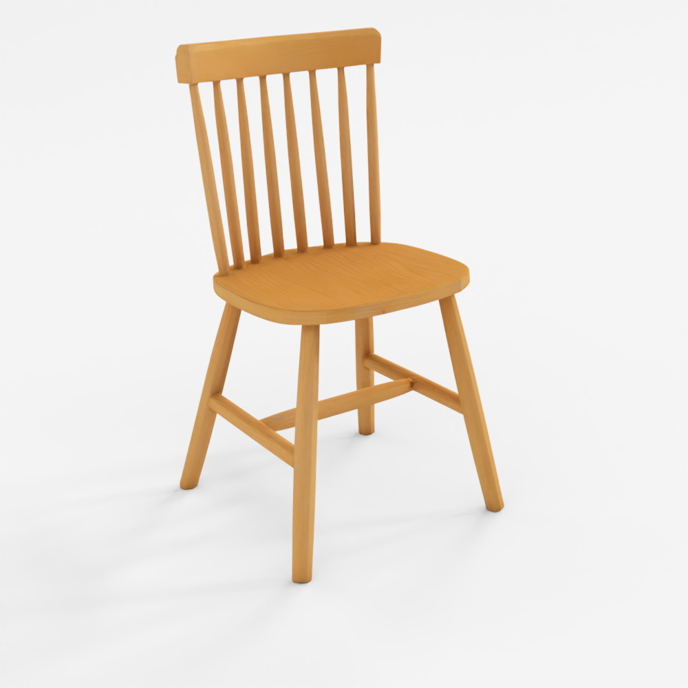 アイルーム ウィンザ 無垢材ダイニングチェア