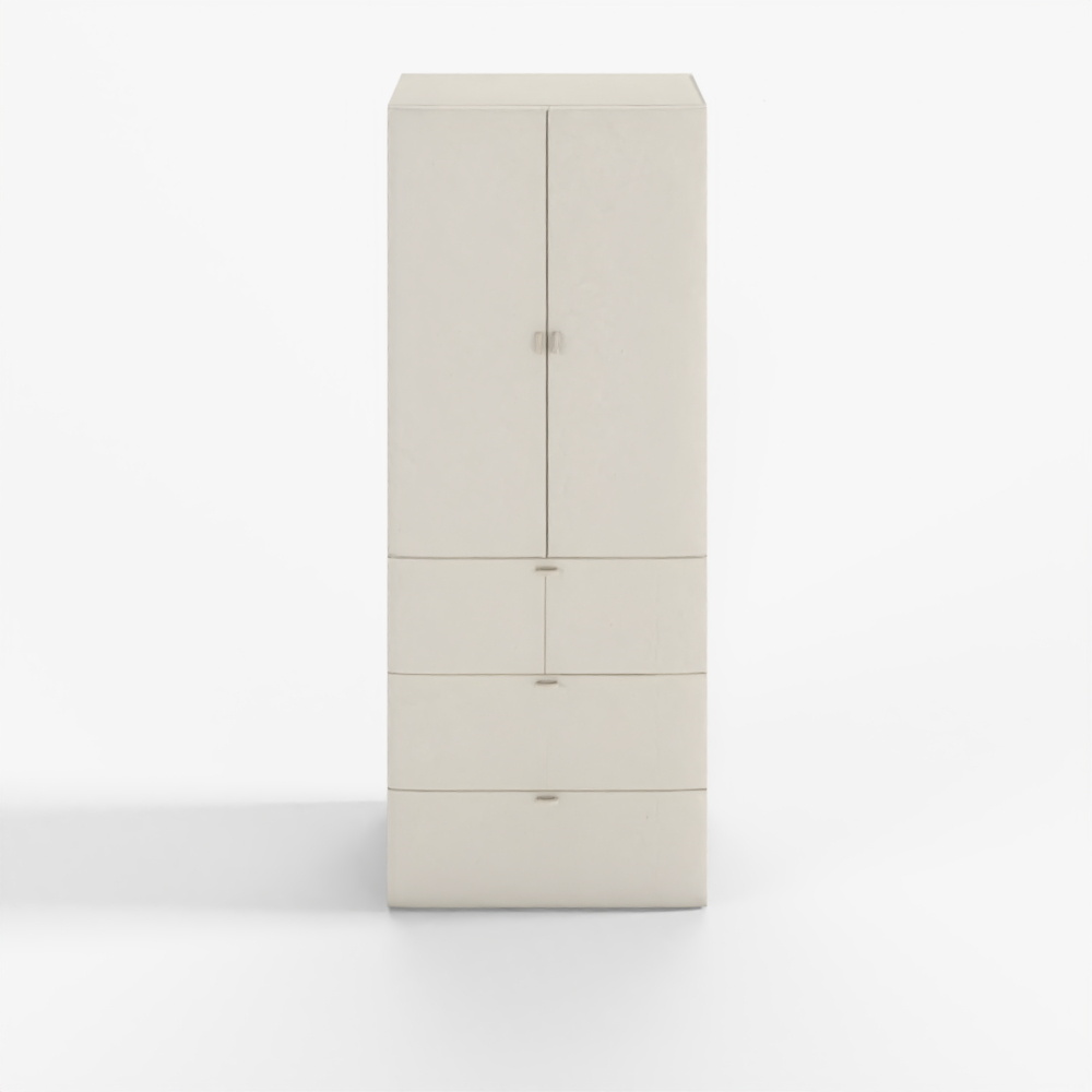 Iloom 3-Tier Drawer Wardrobe 800mm Width