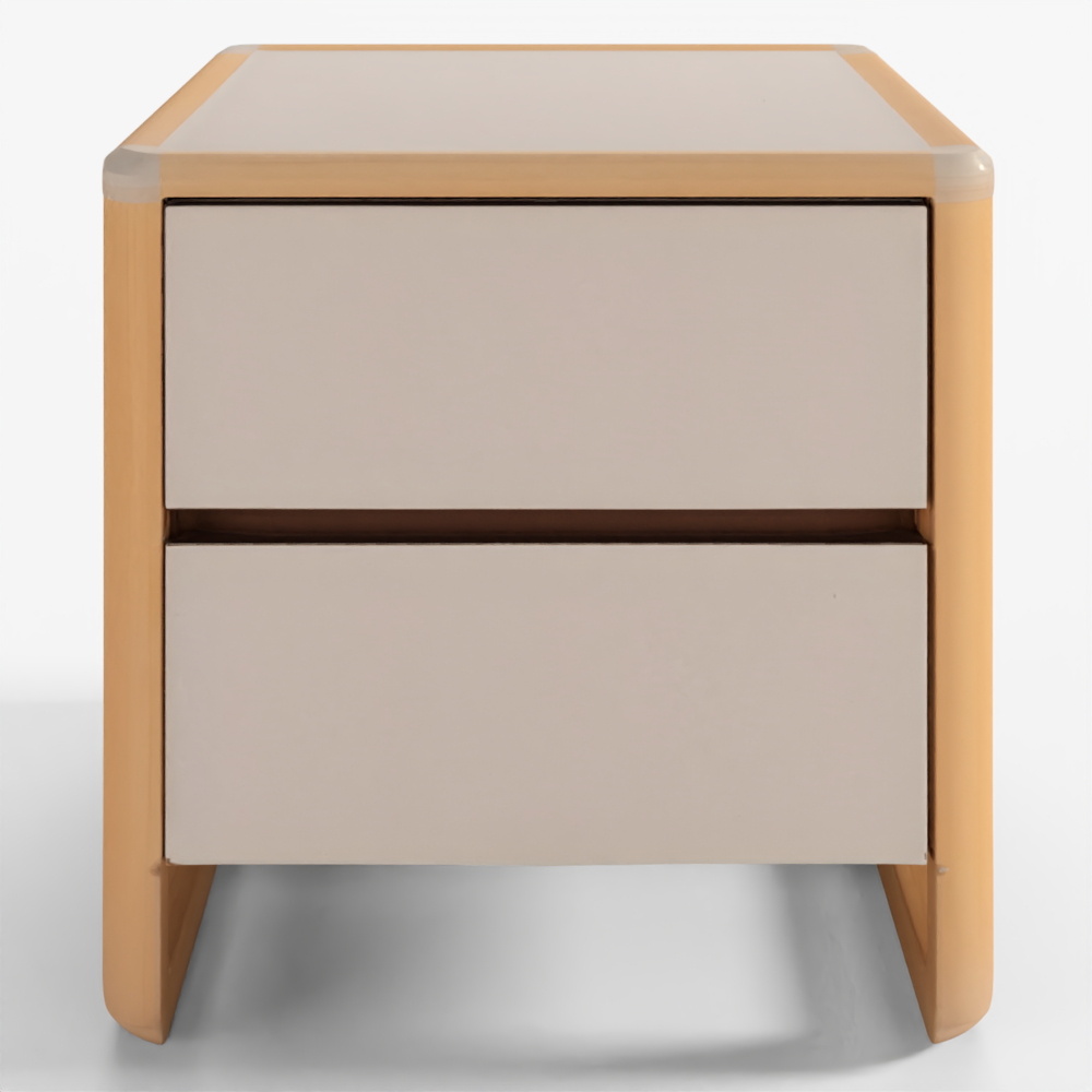 Iloom Solid Wood Bed Side Table