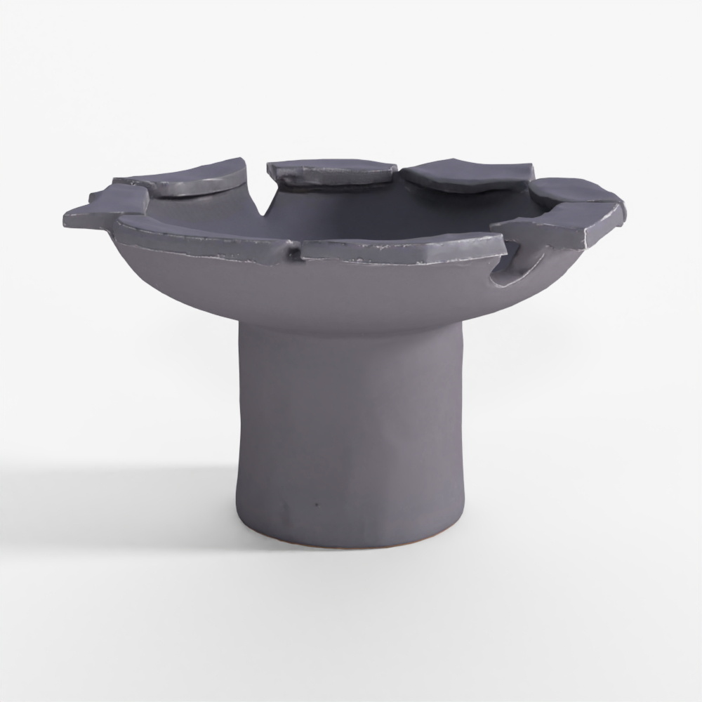 Ciotola Media con Piedistallo