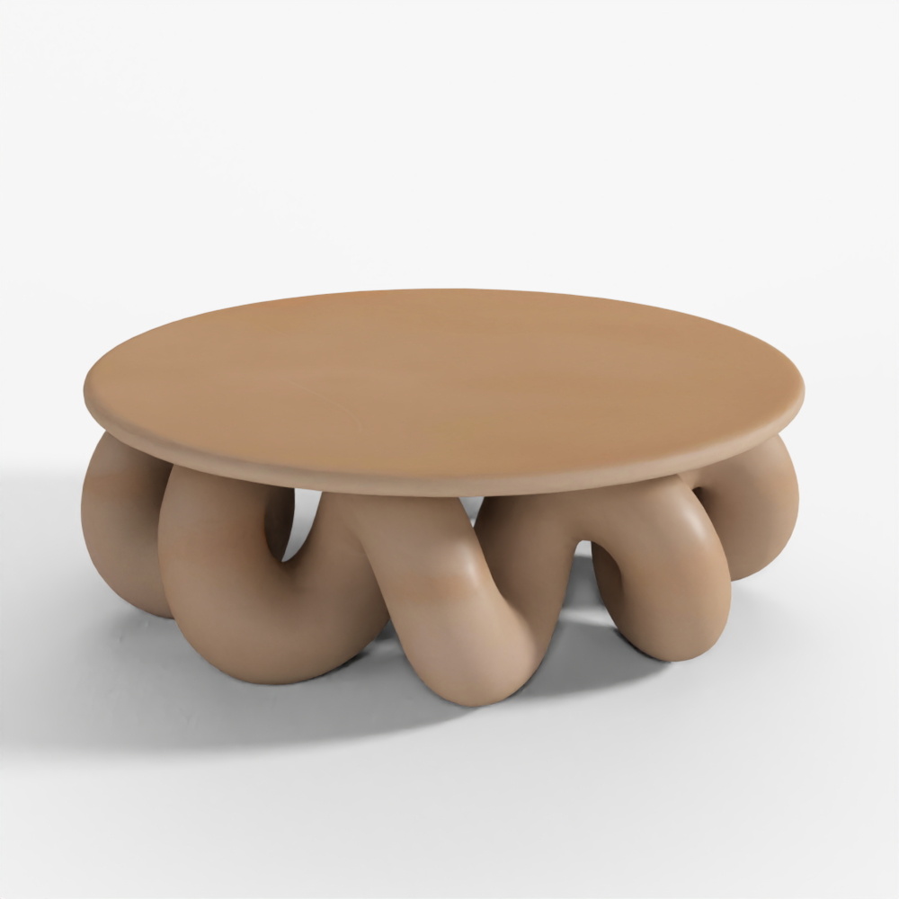 Tavolino da Caffè Rotondo Nudo