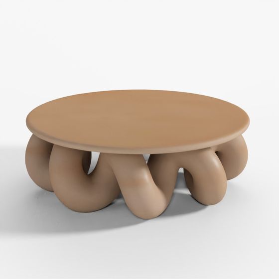 Tavolino da Caffè Rotondo Nudo