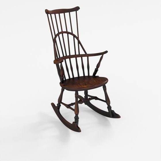 Wooden Rocking Chair