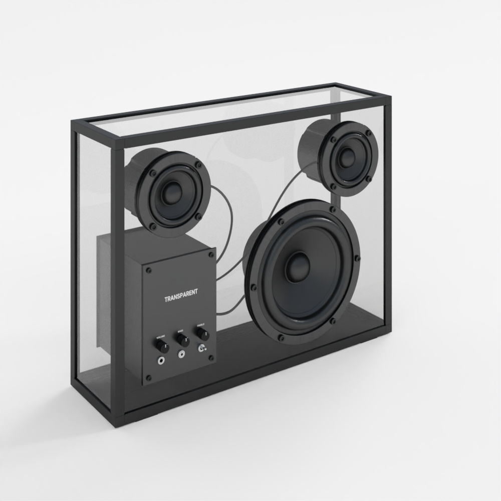 Haut-parleur Transparent