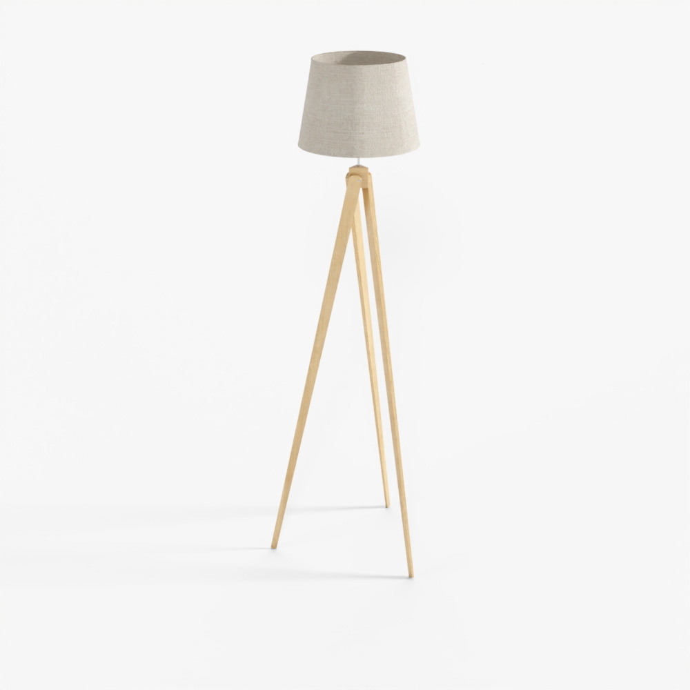 Cream-Style Living & Dining Floor Lamp