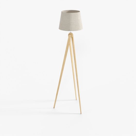Cream-Style Living & Dining Floor Lamp