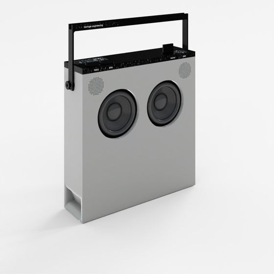 OB-4 Bluetoothラウドスピーカー グレー