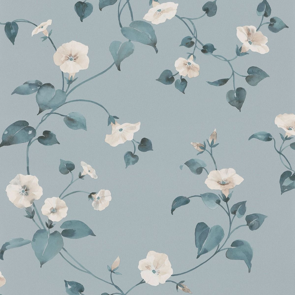 Larger Laura Ashley Floral Trail Wallpaper